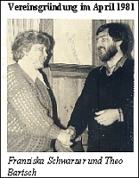 Vereinsgründung im April 1981.