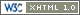 xhtml1.0 valid